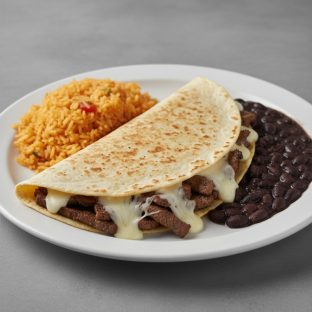 Carne Asada Quesadilla Meal