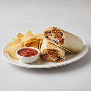 Ground Beef Burrito Meal