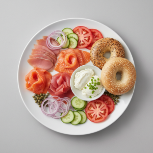 Smoked Salmon Platter - Belly Lox, Scottish Salmon, Wild Coho Smoked Salmon Platter - Belly Lox, Scottish Salmon, Wild Coho