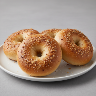 Garlic Bagels Garlic Bagels