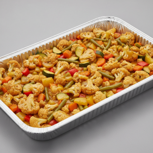 Tagine — Cauliflower With Mixed Veggies and Apricot Sauce (full Pan)