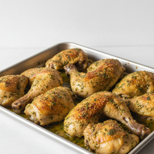 Simply Roasted Chicken — Bone-in (half Pan)