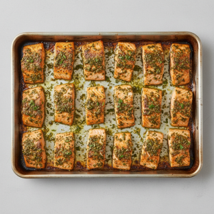 Simply Roasted Salmon (half Pan)