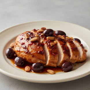 Chicken With Pomegranate Molasses