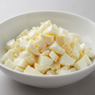 Boiled Egg, Diced Boiled Egg, Diced
