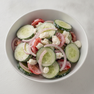 Creamy Greek Cucumber Salad Creamy Greek Cucumber Salad