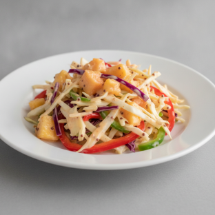 Peach Ginger Slaw Peach Ginger Slaw