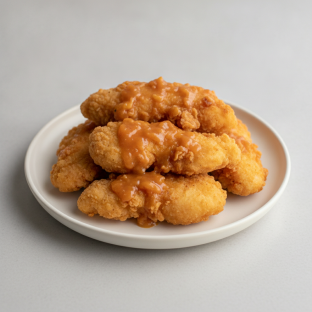 Sweet Peach Fried Chicken Tenders Sweet Peach Fried Chicken Tenders