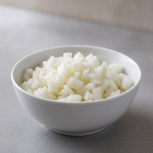 Diced Onion, White Diced Onion, White