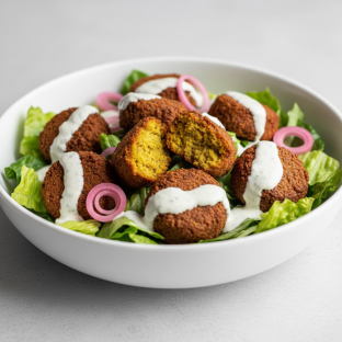 Vegan Falafel Salad