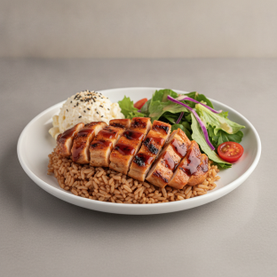 Huli Huli Chicken (Brown Rice)