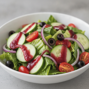 Garden Salad - Raspberry Vinaigrette Garden Salad - Raspberry Vinaigrette