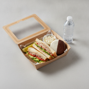 Sandwich Boxed Lunch — The Old-School Tuna Sandwich / Bottled Water Sandwich Boxed Lunch — The Old-School Tuna Sandwich / Bottled Water