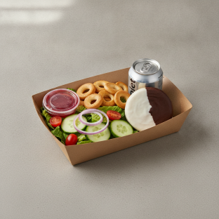 Garden Salad Boxed Lunch — Raspberry Vinaigrette / Black & White Cookie / Diet Soda Garden Salad Boxed Lunch — Raspberry Vinaigrette / Black & White Cookie / Diet Soda