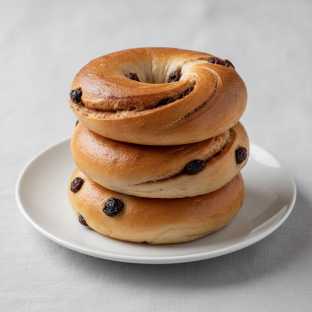 Cinnamon Raisin Bagels
