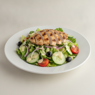 Garden Salad - Caesar With Grilled Chicken Garden Salad - Caesar With Grilled Chicken
