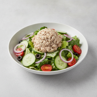 Garden Salad - Caesar With Tuna Salad Garden Salad - Caesar With Tuna Salad