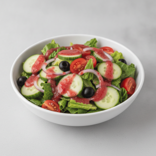 Garden Salad - Raspberry Vinaigrette Garden Salad - Raspberry Vinaigrette