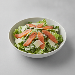 Caesar Salad With Smoked Salmon Caesar Salad With Smoked Salmon
