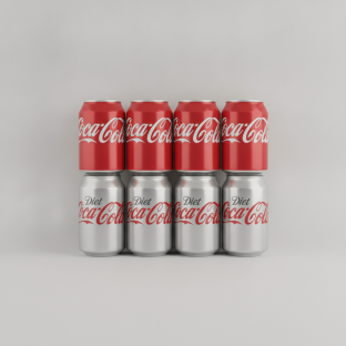 Assorted Individual Sodas — Half Diet and Half Regular Sodas Assorted Individual Sodas — Half Diet and Half Regular Sodas