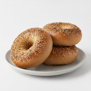 Wheat Everything Bagels Wheat Everything Bagels