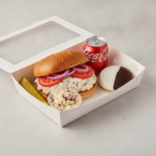 Sandwich Boxed Lunch — The Max Zucker Sandwich / Regular Soda