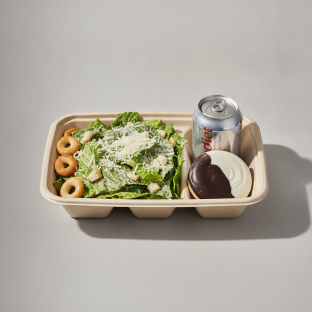 Caesar Salad Boxed Lunch — Black & White Cookie / Diet Soda