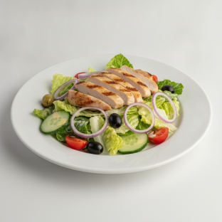 Garden Salad - Caesar With Grilled Chicken