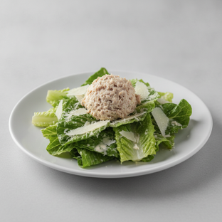 Caesar Salad With Tuna Salad