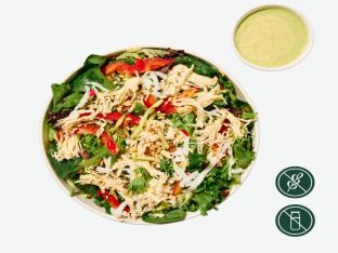 Green Curry Noodle Bowl with Chicken
