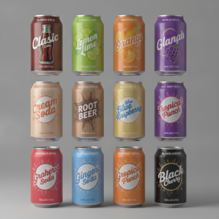 Assorted Individual Sodas