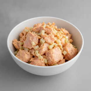 Hot Smoked Salmon Salad
