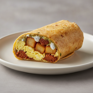 T's Gunslinger Breakfast Burrito