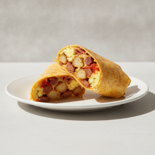 The Inferno Breakfast Burrito