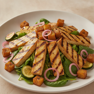 Grilled Tofu Salad
