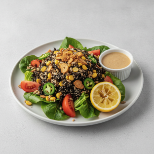 Tea Leaf Salad with Romaine - Vegan (NO NUTS) Tea Leaf Salad with Romaine - Vegan (NO NUTS)