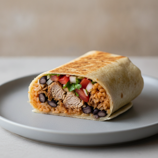 Regular Carnitas Burrito Regular Carnitas Burrito