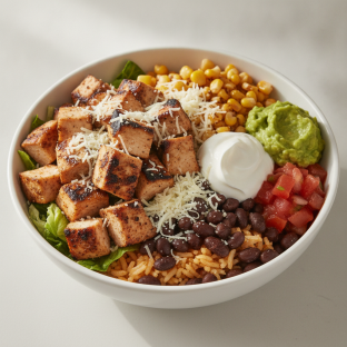 Grilled Chicken Burrito Bowl Grilled Chicken Burrito Bowl