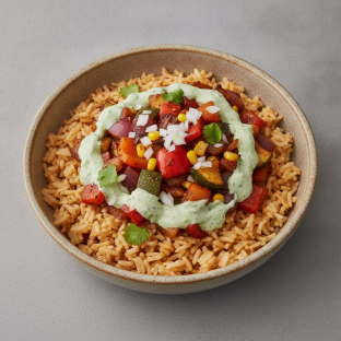 Chipotle Veggie Rice Bowl (Vegan) Chipotle Veggie Rice Bowl (Vegan)