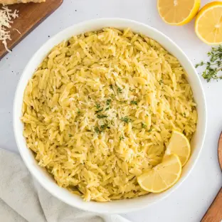 Lemon Orzo