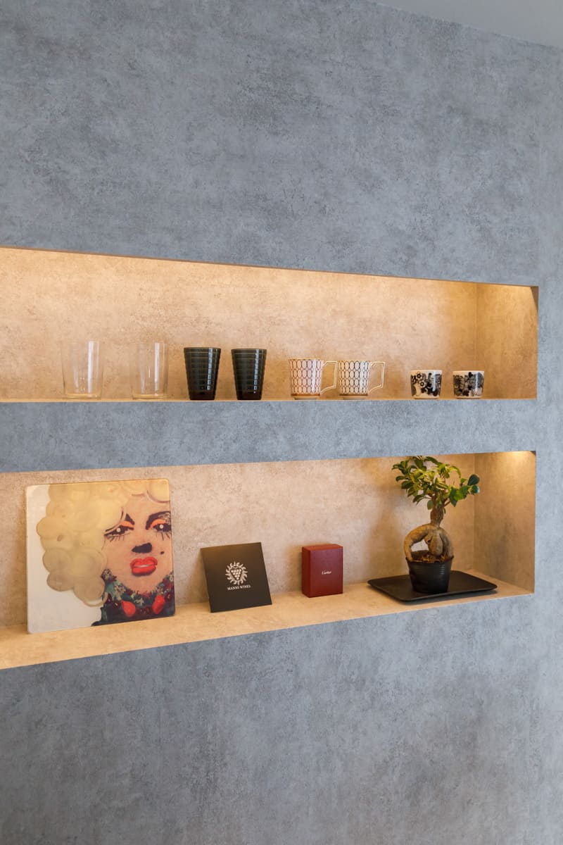 中古マンションのリノベーション後の移ろいを感じるホテルライクな暮らし