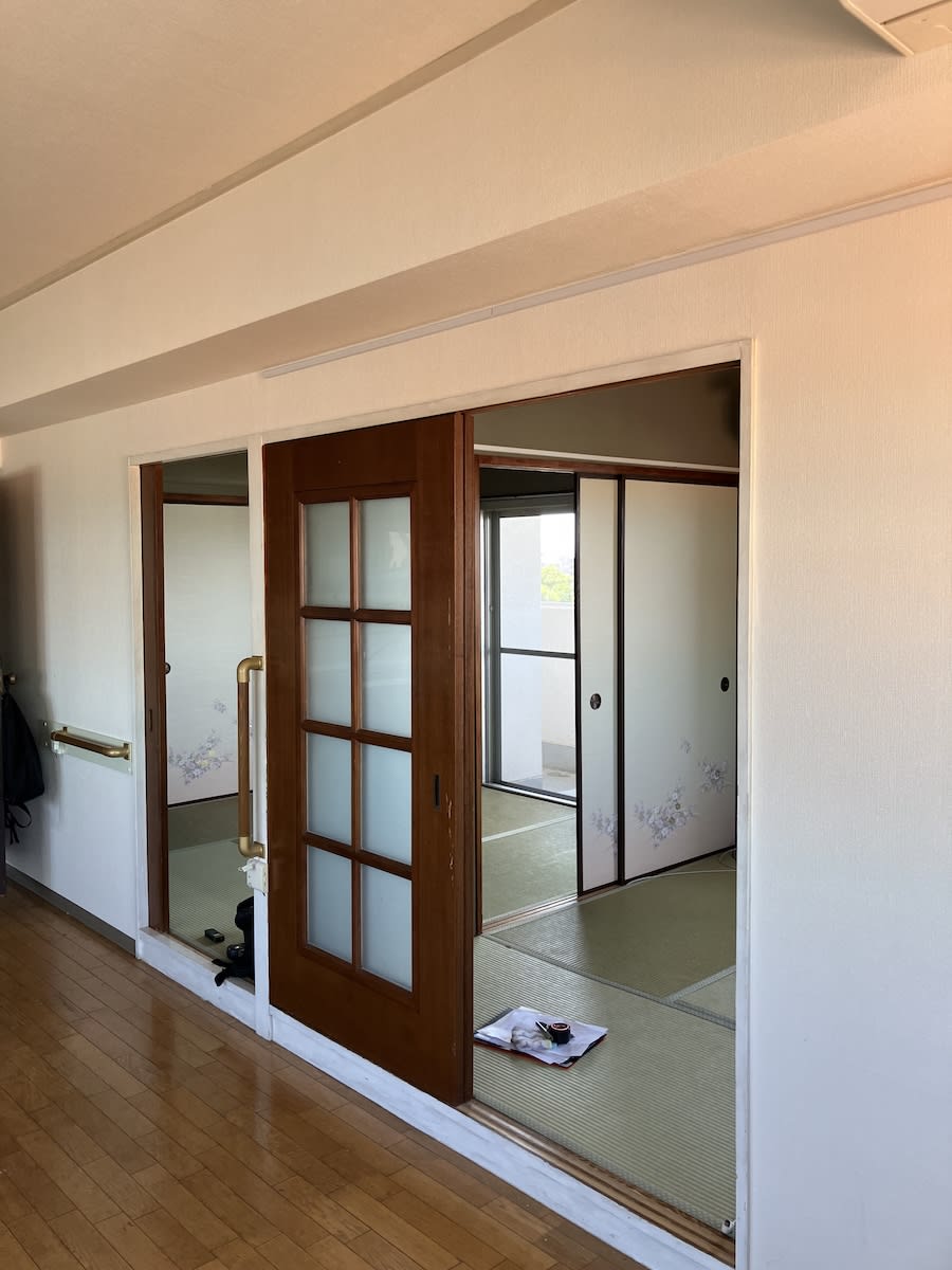 中古マンションのリノベーション前の和室