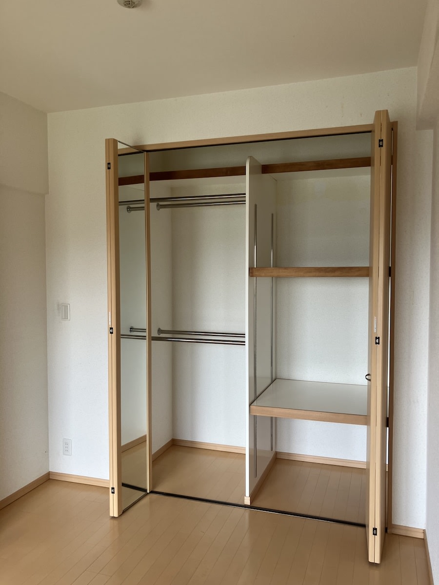 中古マンションのリノベーション前の収納
