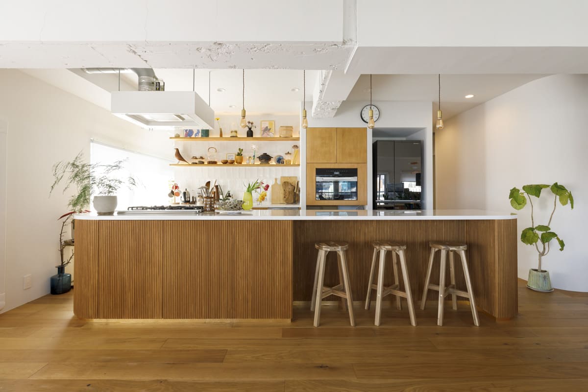 中古マンションのリノベーション後のCalm + Easy