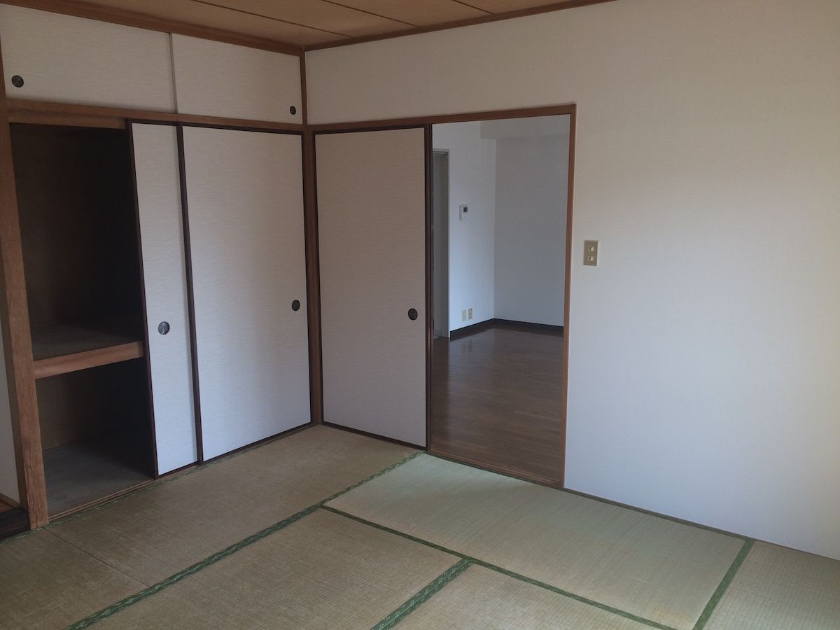 中古マンションのリノベーション前の和室