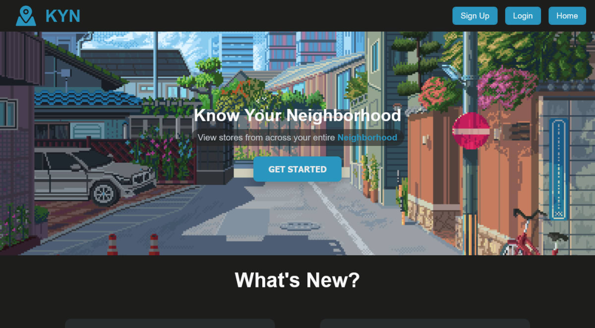 Know Your Neighborhood — overview