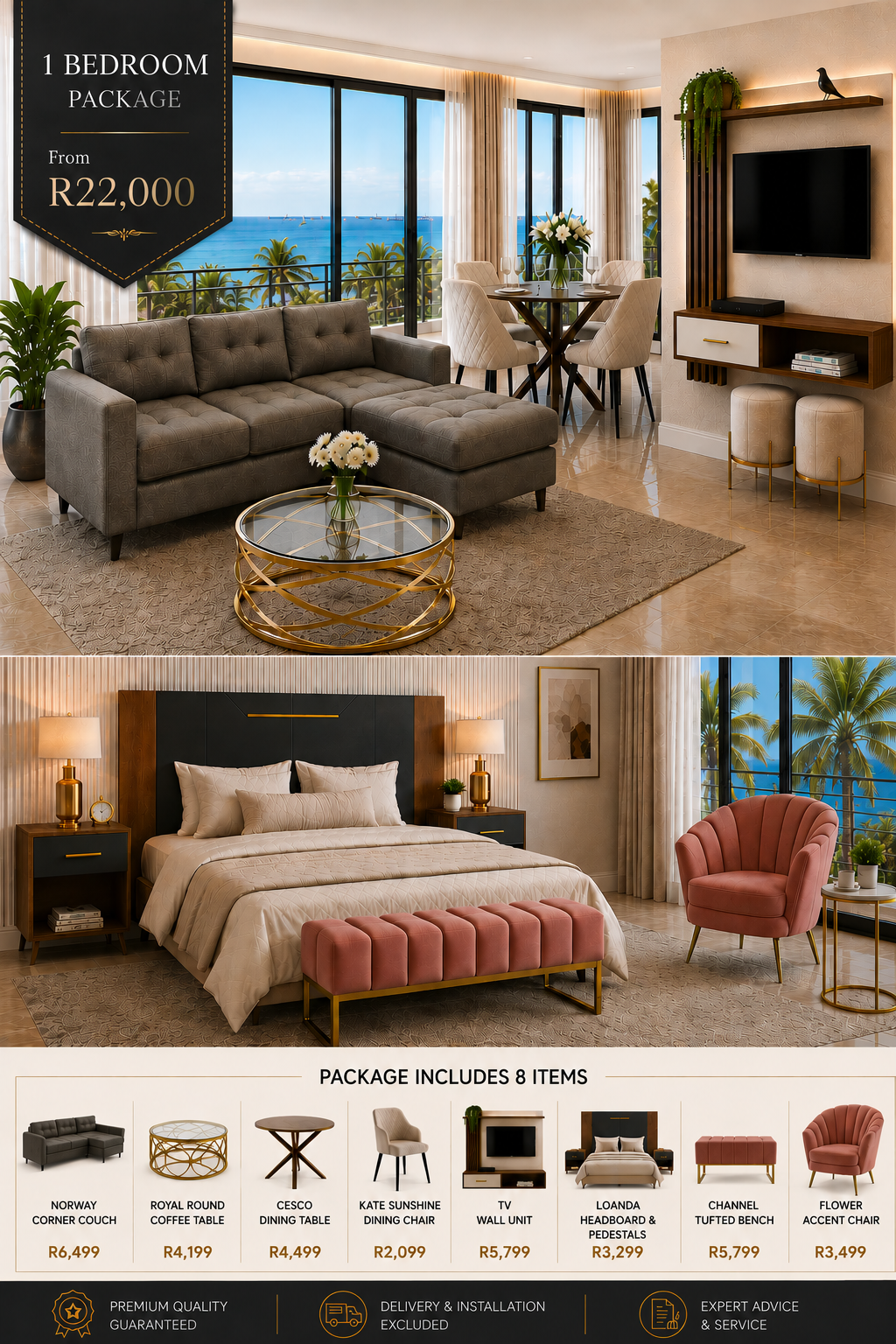 1 Bedroom Package