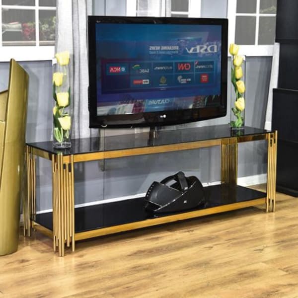 Royal Crest Gold TV Stand