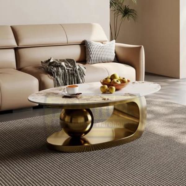Gold Ball Coffee Table