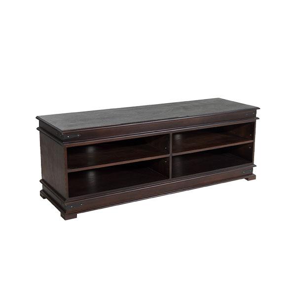 Rustic TV Stand Mahogany